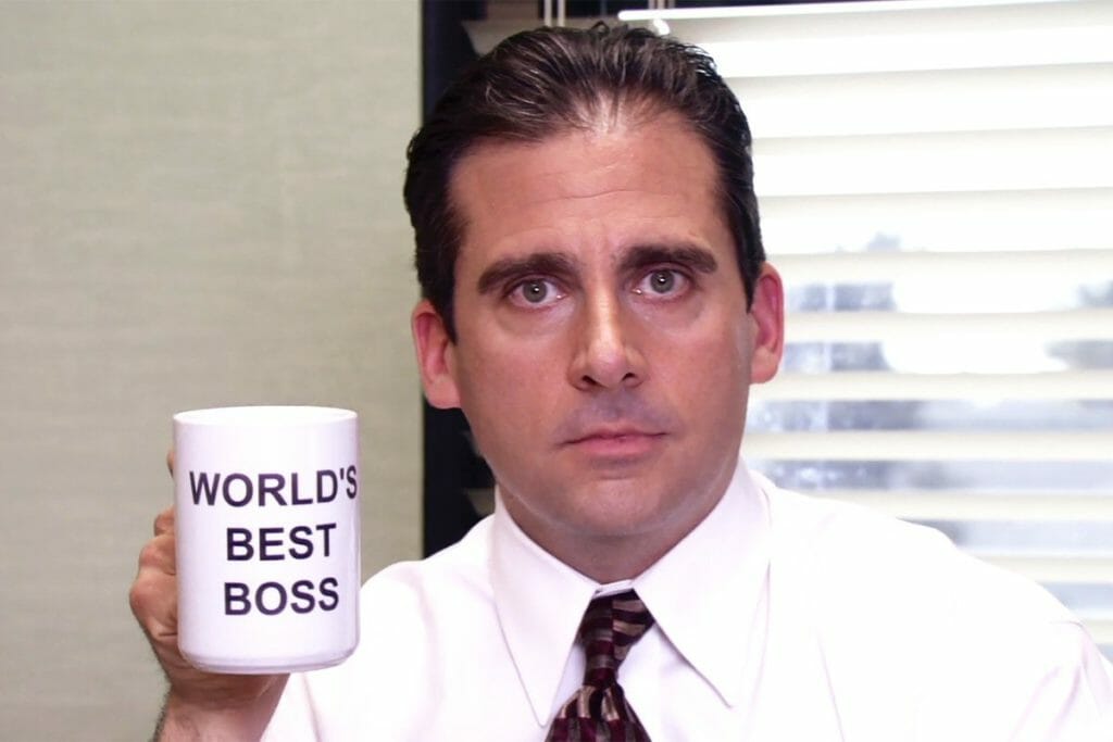 Michael Scott World's Best Boss mug screenshot