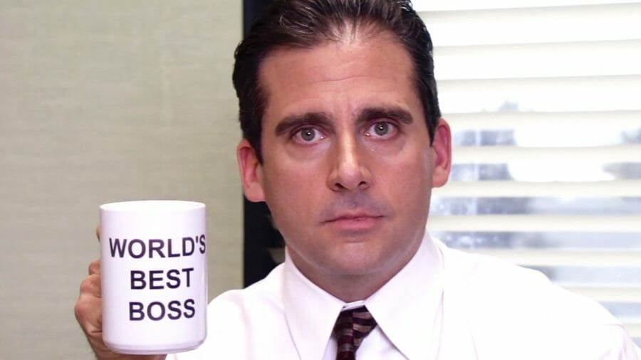 Michael Scott World's Best Boss mug screenshot