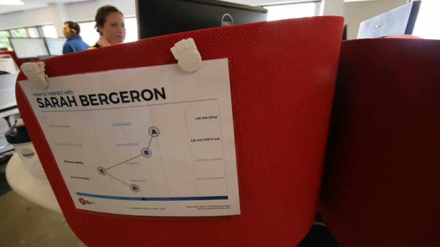 Sarah Bergeron sign in PI