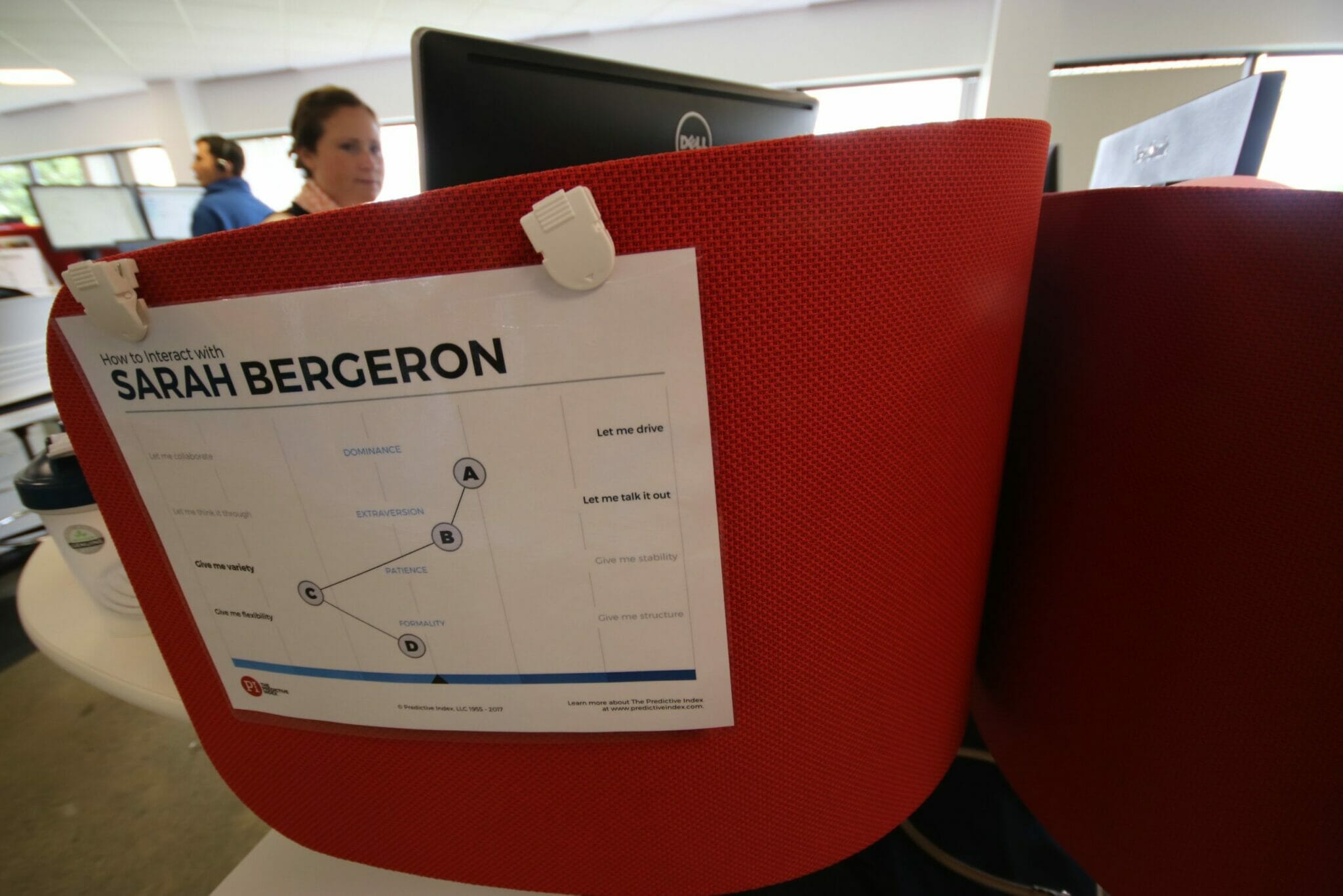 Sarah Bergeron sign in PI