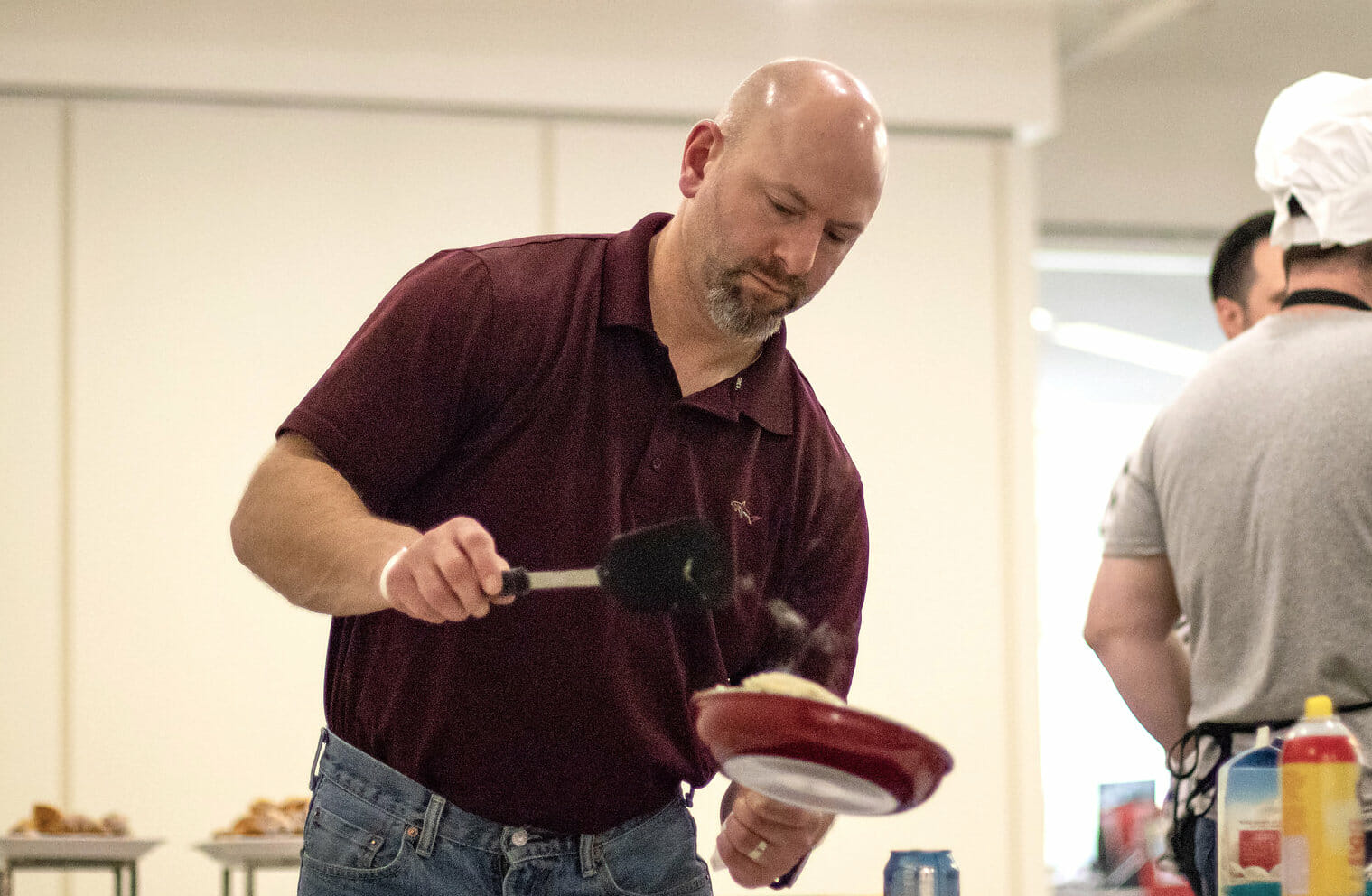 The Predictive Index employee Matt Poepsel cooks Thanksgiving dinner