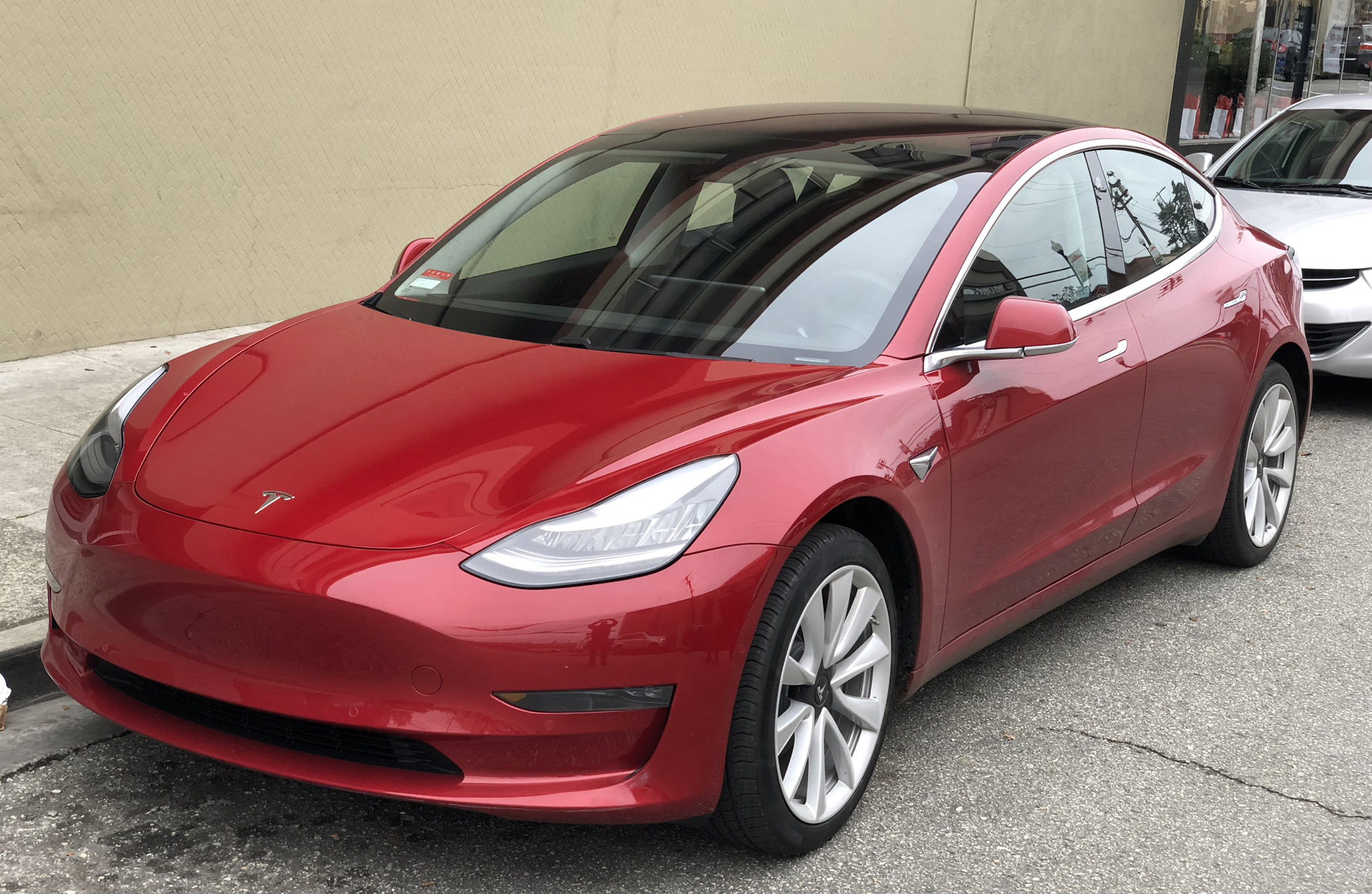 Red Tesla