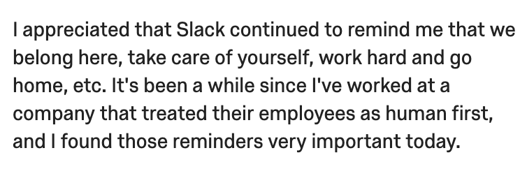 Slack belonging