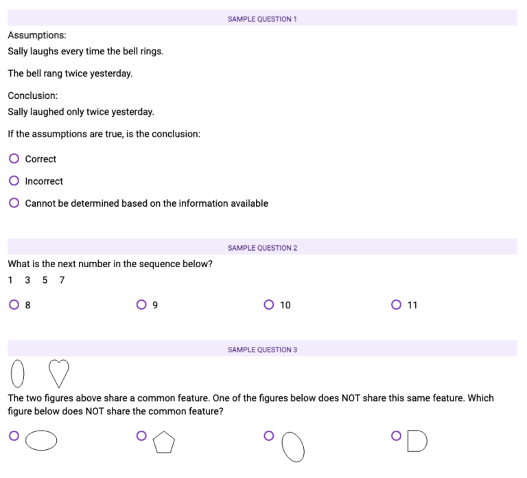 predictive index pi behavioral assessment sample questions
