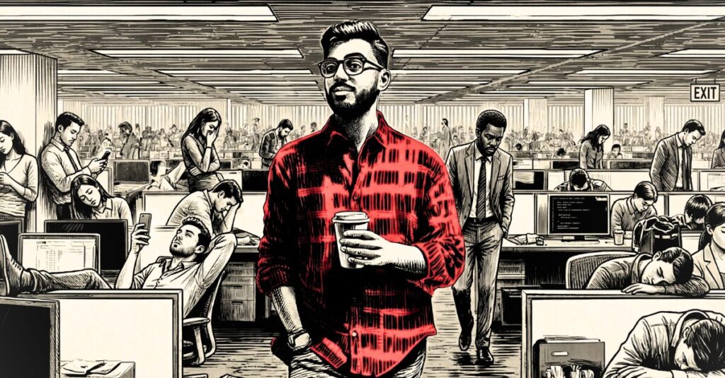 Motivated employee with disengaged background.