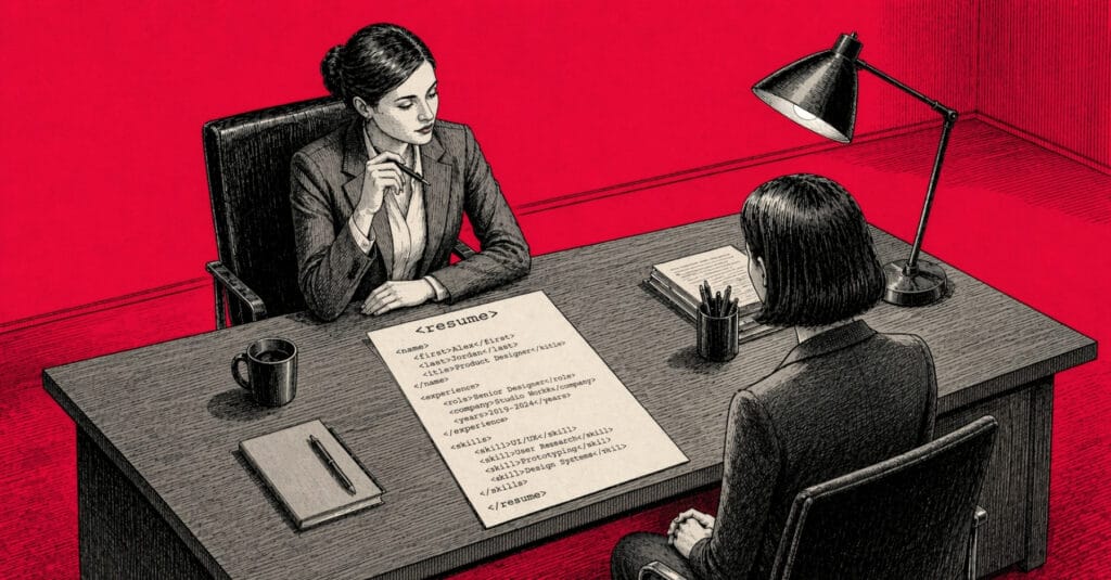 two people meeting at a table