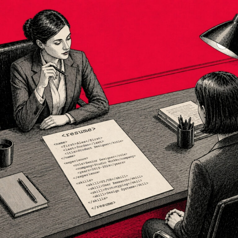 two people meeting at a table